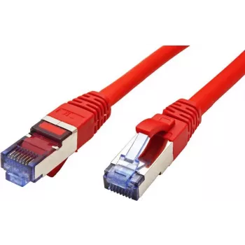 Value 21.99.1924 võrgukaabel punane 0,3 m Cat6a S/FTP (S-STP)