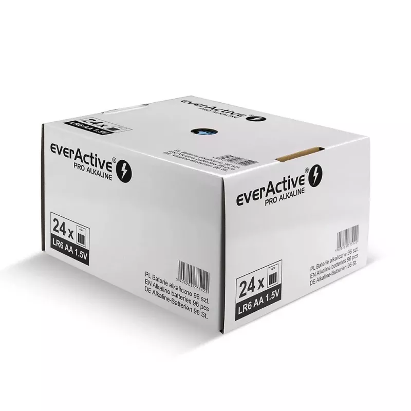 Leelispatareid everActive LR64BLPADIS — 96 tk, AA suurus