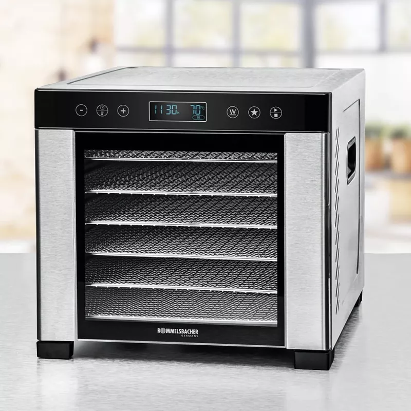 ROMMELSBACHER DA 950, Must, Roostevaba teras, Roostevaba teras, LCD, 99 h, 6000 cm², 380 x 394 mm