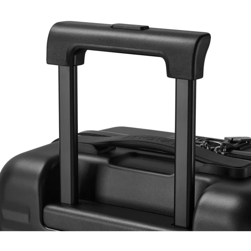 Kabiinikohver Rivacase Clark ECO 8181 — kompaktne käsipagas, must