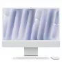 Apple 24-tolline iMac Retina 4.5K ekraaniga, nanotekstuuriga klaas: M4 kiip 10-tuumalise protsessori ja 10-tuumalise GPU-ga, 256 GB SSD, 16 GB – hõbedane (MD3H4D/A)