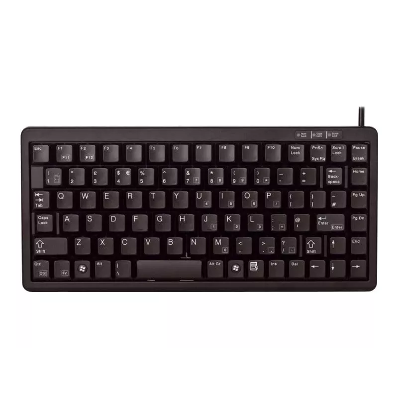 CHERRY G84-4100 klaviatuur universaalne USB AZERTY prantsuse must