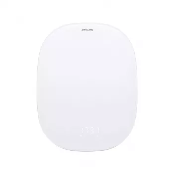 Elektrooniline köögikaal ZWILLING Enfinigy Silver Valge — 10 kg kandevõime, 1 g täpsus, LCD-ekraan