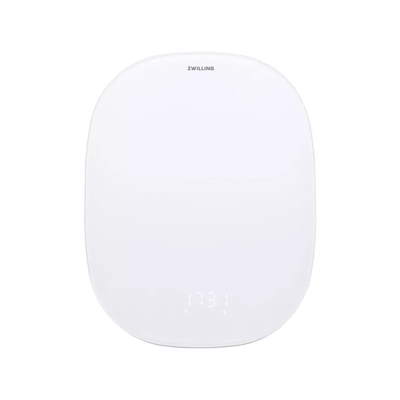 Elektrooniline köögikaal ZWILLING Enfinigy Silver Valge — 10 kg kandevõime, 1 g täpsus, LCD-ekraan