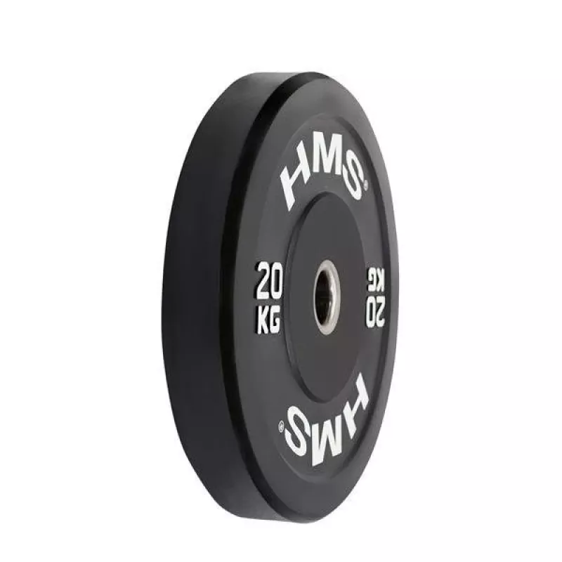 Olümpiatõstmise põrkeketas 20 kg, must HMS BBR20