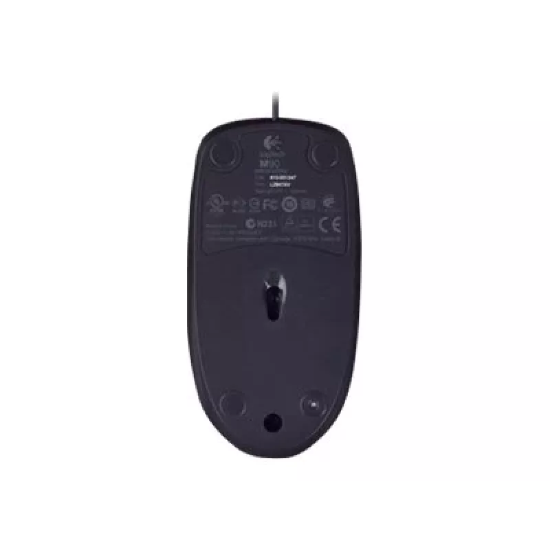 Logitech M90 juhtmega optiline kontorihiir — 1000 DPI, mõlemakäeline, USB Type-A, must
