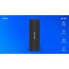 SSD-korpus SAVIO AK-84 must M.2-ketastele, USB 10 Gbit/s (tüüp-A / USB-C), alumiinium + ABS