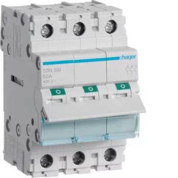 Kaitselüliti Hager SBN390 3 moodulit 100A 440V