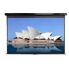 Manuaalne projektsioonekraan Elite Screens M128UWX 128 tolli 16:10 — nähtav pind 276 cm x 172,3 cm, välismõõdud 283,3 x 189,9 cm, 13,1 kg