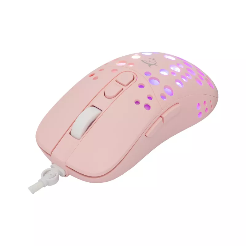 Hiir White Shark GM-9004 Tristan-2 Roosa RGB USB