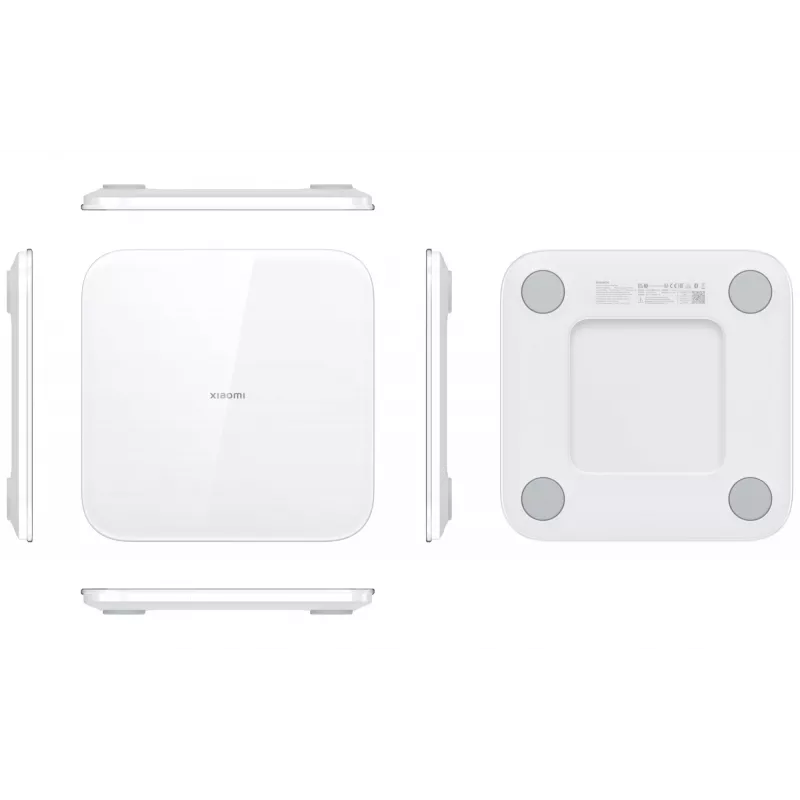 Elektrooniline isikukaal Xiaomi Smart Scale S200 — max 150 kg, täpsus 50 g, 280×280×24,5 mm, valge
