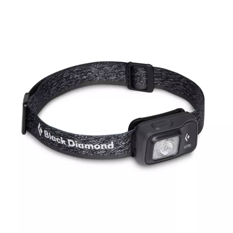 Must Diamond Astro 300 must, sinise peavõruga taskulamp