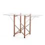 ARREDAMENTI AIRONE pesukuivatusrest – 175 x 105 cm, pruun