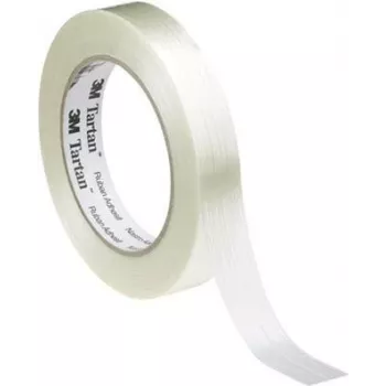 Filamentteip 3M Tartan KT-0000-4031-3, 50 m x 19 mm, läbipaistev, kaheteljeline