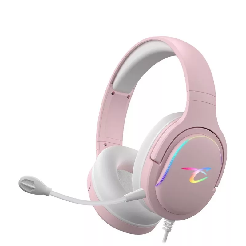 Peakomplekt Subsonic Spectra LED mänguripeakomplekt Sweety Pink