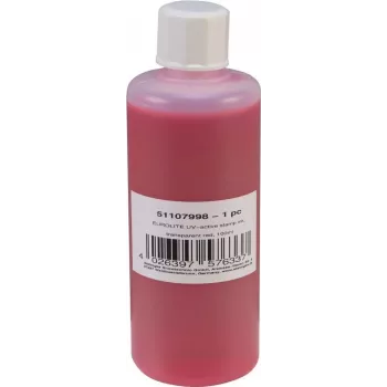 Templivärv EUROLITE UV-aktiivne Läbipaistev Punane 100 ml