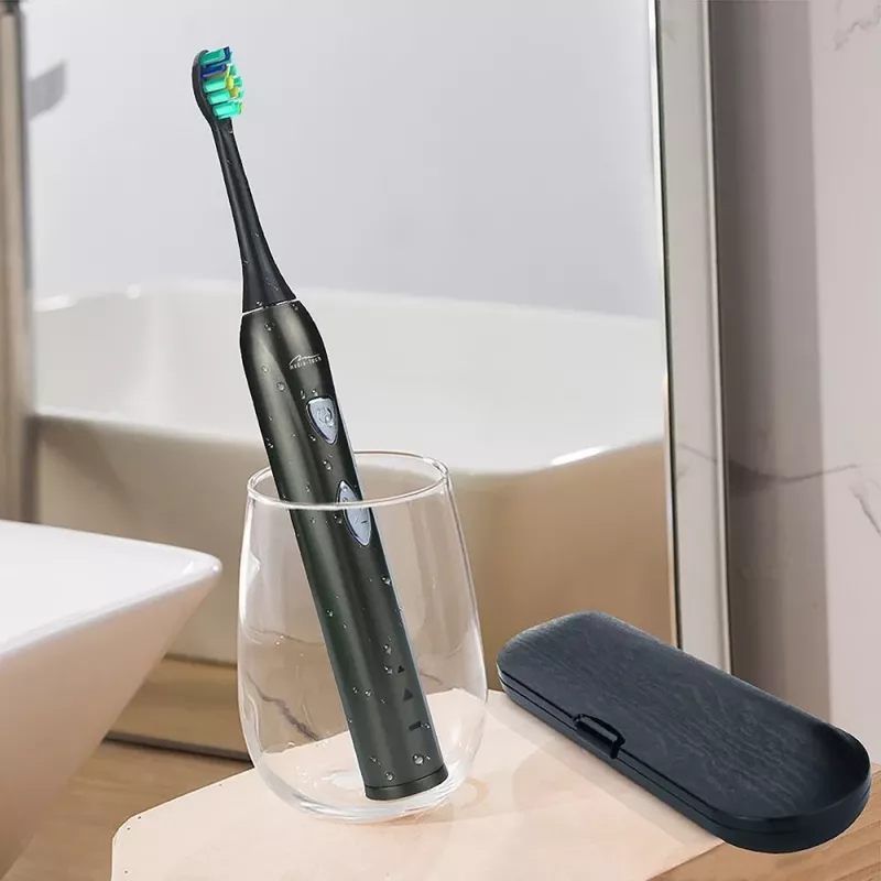 Hambahari Media-Tech SONIC WAVECLEAN täiskasvanutele pruun