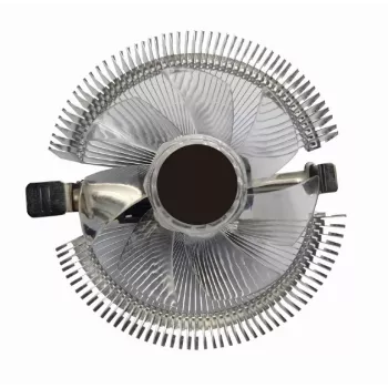 Õhujahuti Gembird CPU-HURACAN-X40 — 90 mm ventilaator, 800–1600 RPM, LGA 775 tugi, läbipaistev