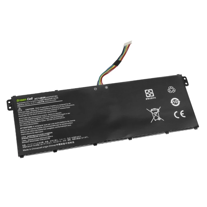 Green Cell AC72 sülearvuti varuaku