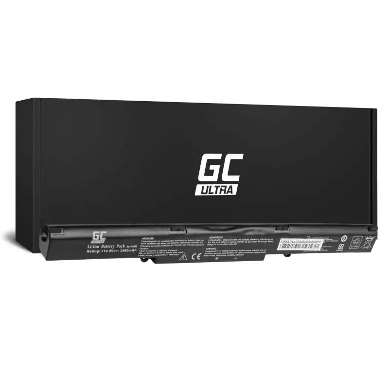 roheline Cell AS77ULTRA aku ASUS A450 A550 F550 K550 R510 X450 X550 jaoks