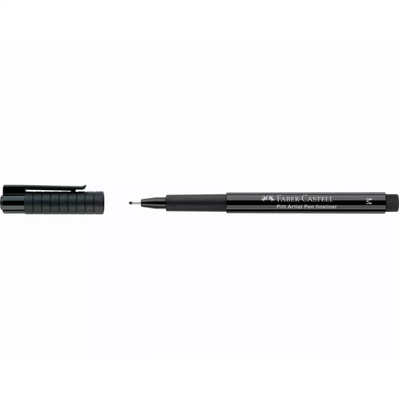 Fineliner Faber-Castell 167399 Must Keskmine
