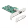 DeLOCK PCI Express x1 kaart 1 SFP pesasse 100Base-FX RTL