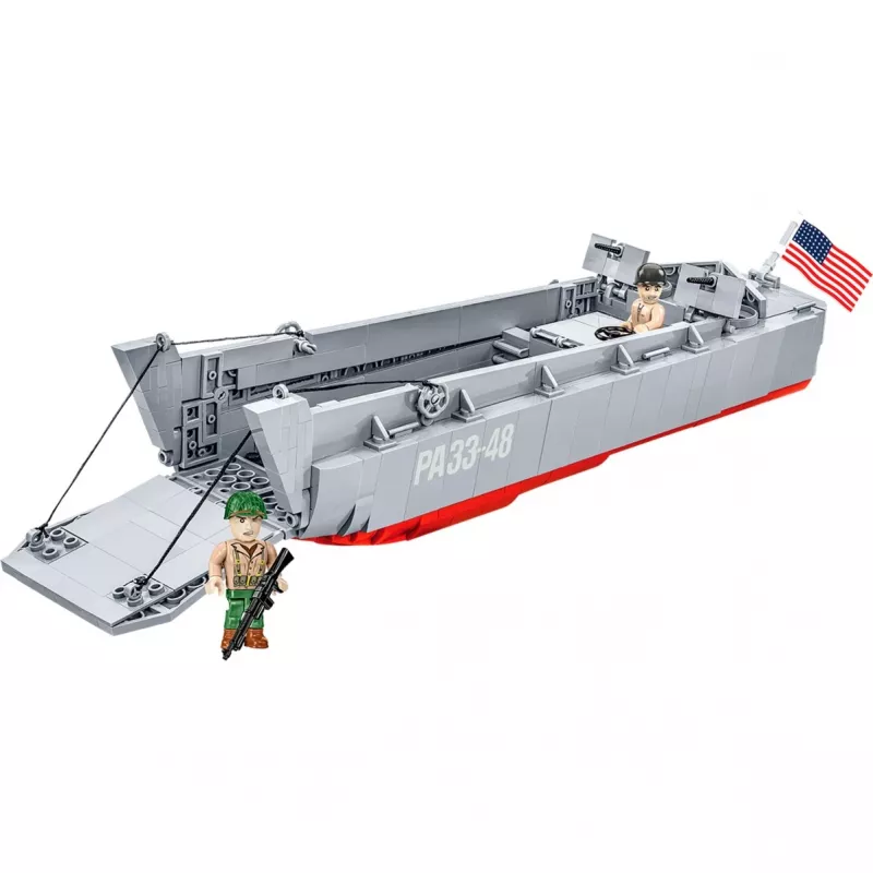 Ehituskomplekt Cobi LCVP Higgins Boat 715 tk vanus 8+