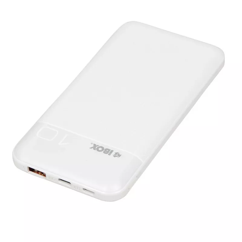 Kaasaskantav akupank IBOX IPB10 10000 mAh, liitiumioon, Quick Charge 3.0, USB-C ja USB-A väljundid, 20W PD