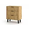 SCANDI 3S õhuke tamm ARTISAN kummut