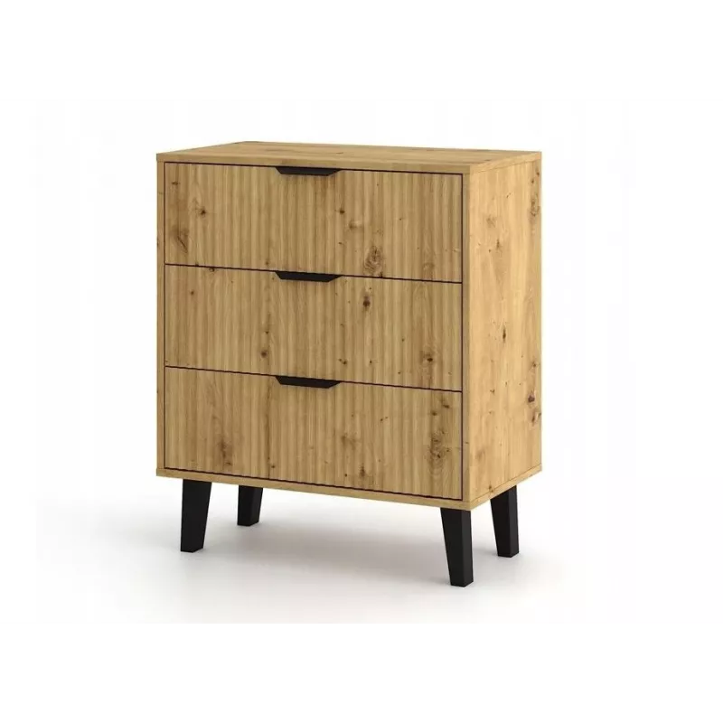 SCANDI 3S õhuke tamm ARTISAN kummut