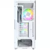 PC Case Montech X5 Midi Tower Valge ATX 3x140mm Fans