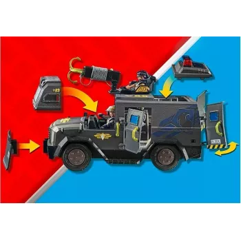 Märuli/seiklusmängukomplekt Playmobil City Action 71144 Mitmevärviline 5-10 aastat