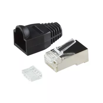 RJ45 pistikupesa LogiLink MP0022 must läbipaistev