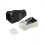 RJ45 pistikupesa LogiLink MP0022 must läbipaistev