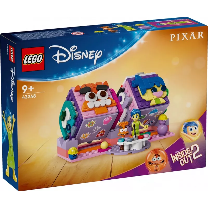 Ehitusmänguasi LEGO Disney Pixar Inside Out 2 Meeleolukuubikud komplekt 43248