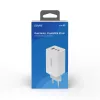 SAVIO LA-07 GaN 65W seinadapter, USB, QC4.0+, PD 3.0, Valge