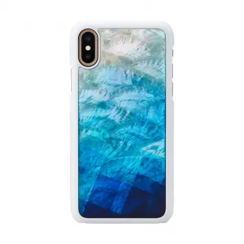 Nutitelefoni ümbris iKins mudelile iPhone XS/S sinine järv valge