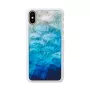 Nutitelefoni ümbris iKins mudelile iPhone XS/S sinine järv valge