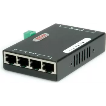ROLINE Gigabit Ethernet PoE Injektor, 4 pordiga (21.13.1198)