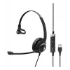 EPOS IMPACT SC 230 USB MS II Mono USB-A Peakomplekt Juhtmega Kõne Juhtimine Microsoft Sertifitseeritud (1000578)