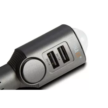 Mobiilseadme laadija Technaxx 4743 Universal Must Sigaretisüütaja Auto