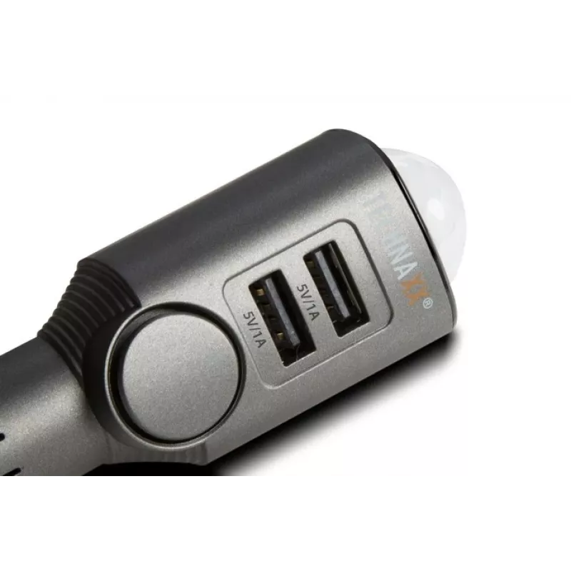 Mobiilseadme laadija Technaxx 4743 Universal Must Sigaretisüütaja Auto