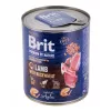 Märg koeratoit Brit Premium by Nature Lamb with Buckwheat 800 g, teraviljavaba, täiskasvanud koerad, purk