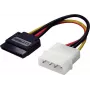 SATA toiteadapter ShiverPeaks 78236-HQ, pikkus 13,30 cm, 5,25-tollise sahtliühenduse jaoks