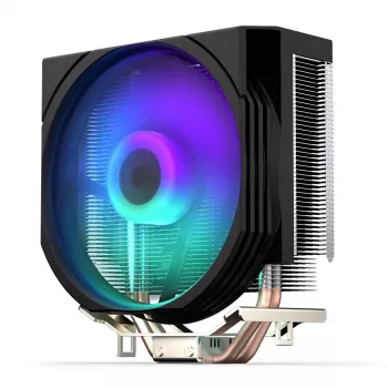 ENDORFY Spartan 5 ARGB, protsessori jahuti, integreeritud Fluctus 120mm ARGB ventilaator, ere ARGB LED valgustus, ühildub AM5, AM4, LGA1700, LGA1200