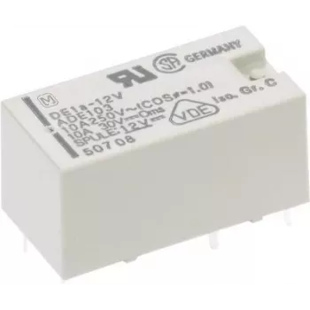 Panasonic PCB-relee 12 V/DC 10 A 1 tavaliselt avatud kontakt DE1A12 1 tk (DE1A12)
