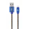 USB 2.0 kaabel GEMBIRD USB A USB C-le 2 m, 0,48 Gbit/s, 2,1 A, sinine