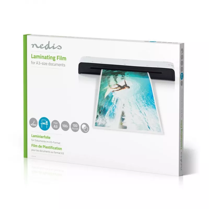 Nedis LAMIA3AT100 lamineerimiskile