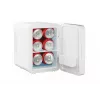 Minikülmik LED-meigipeegliga Elle ESDAFX04WHEU 4 L valge