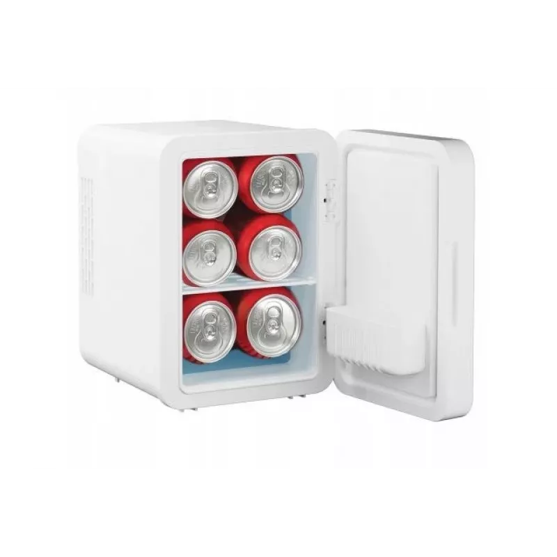 Minikülmik LED-meigipeegliga Elle ESDAFX04WHEU 4 L valge